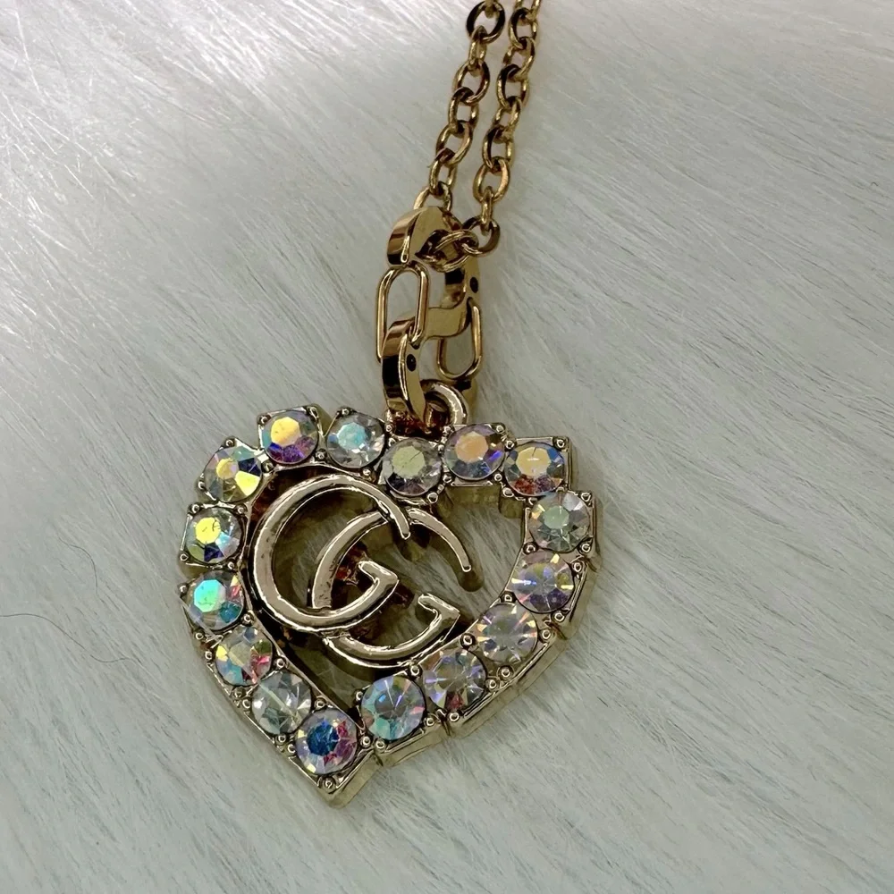 Iridescent Rhinestone Zipper Pull - Picture 5 of 9